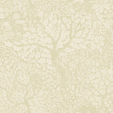 MANHATTAN COMFORT Lisieux Olle Neutral Forest Sanctuary 33 ft L X 209 in W Wallpaper BR4080-83109